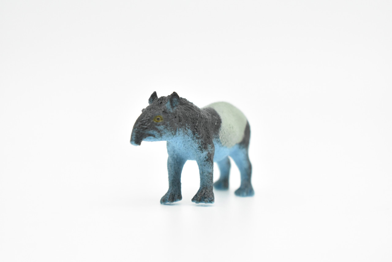 Tapir, Tapirus, Very Nice Plastic Animal Toy, Figure, Model, Figurine, Educational, Animal, Kids, Gift ,    2"    CWG127 B238