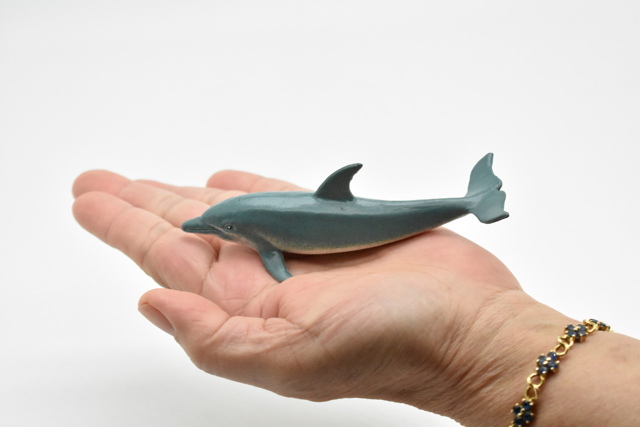 Dolphin, Porpoise, Realistic Rubber Model, Toy, Kids Educational Gift, Animal, Figure   4"      CWG144 BB28