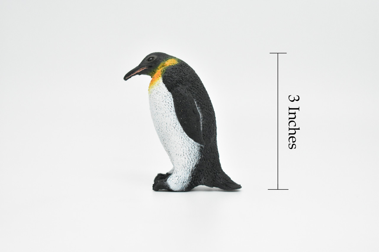 Penguin, Emperor, Realistic Rubber Model, Toy, Kids Educational Gift, Animal, Figure   3"      CWG146 BB28