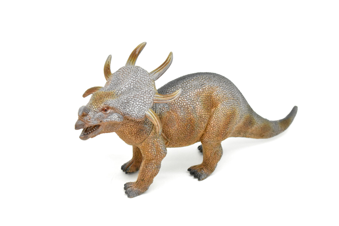 Styracosaurus, Dinosaur, Figure, Model, Figurine, Educational, Animal, Kids, Gift Toy Plastic Replica,      12"        CWG155 BB31   