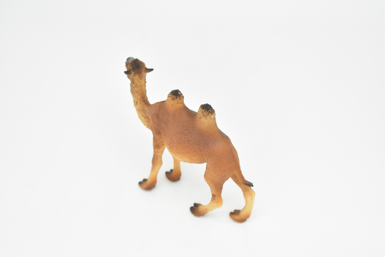 Camel, Bactrian, Museum Quality, Realistic Plastic Animal Design, Educational, Hand Painted, Figure, Lifelike, Model, Figurine, Replica, Gift,   4 "     CWG172 BB40                         