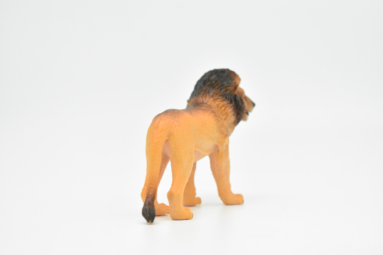 Lion, African, Museum Quality, Realistic, Plastic, Animal Design, Educational, Hand Painted, Figure, Lifelike, Model, Figurine, Replica, Gift,        4 1/2"     CWG191 BB44   