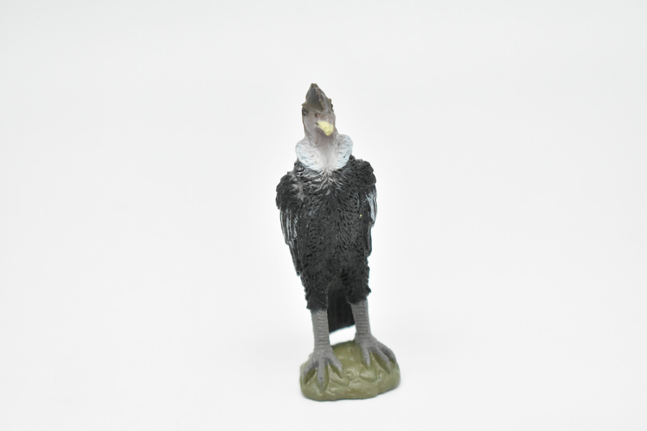Andean Condor Museum Quality Toy , Plastic Replica, Educational, Figure, Figurine, Bird, Life Like, Hand Painted Model    3"     CWG197 BB45
