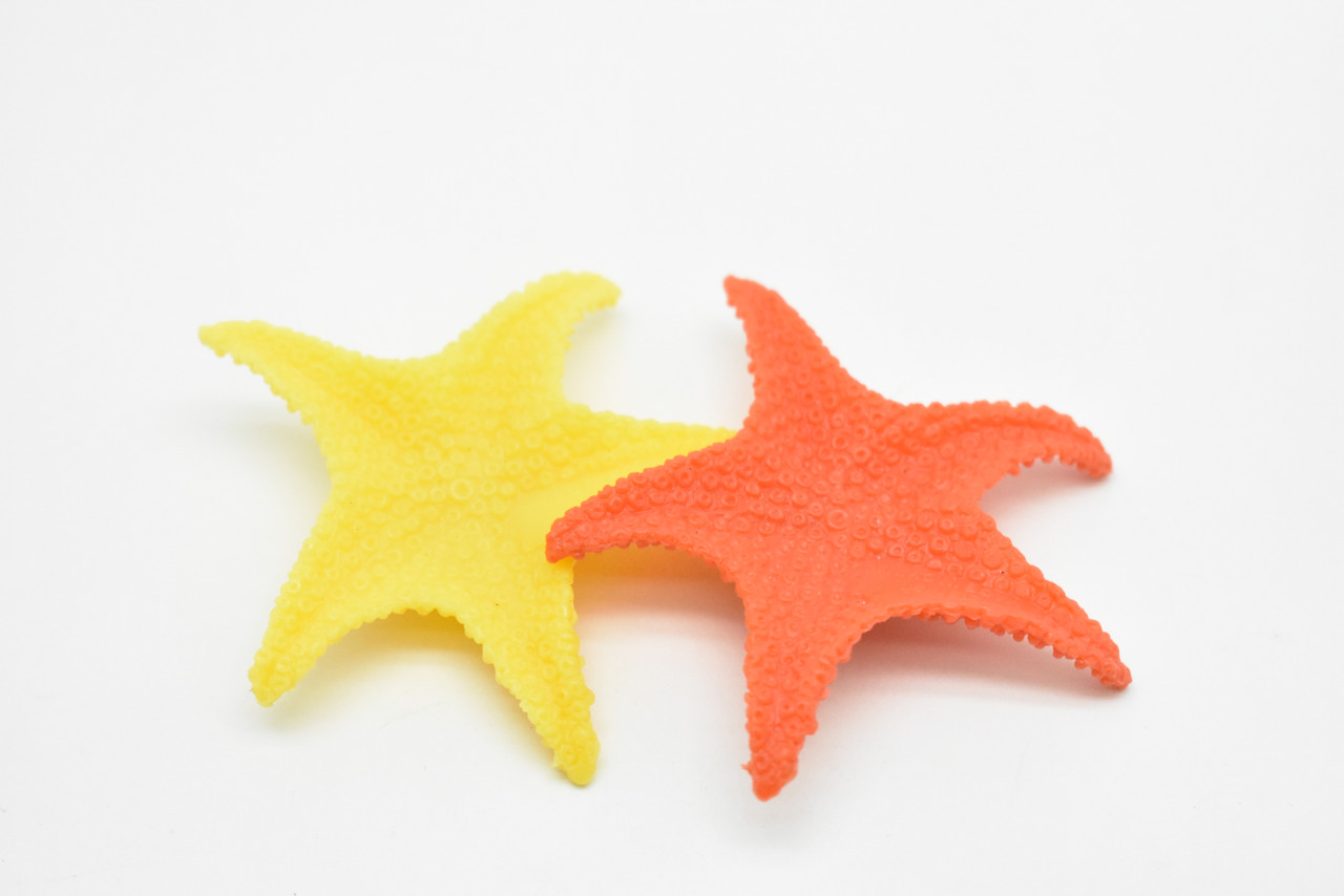 Starfish Toy, Model, Figure, Figurine, Sea Star, Beach, Very Nice Quality Rubber Replica, 2" CWG218 BB46