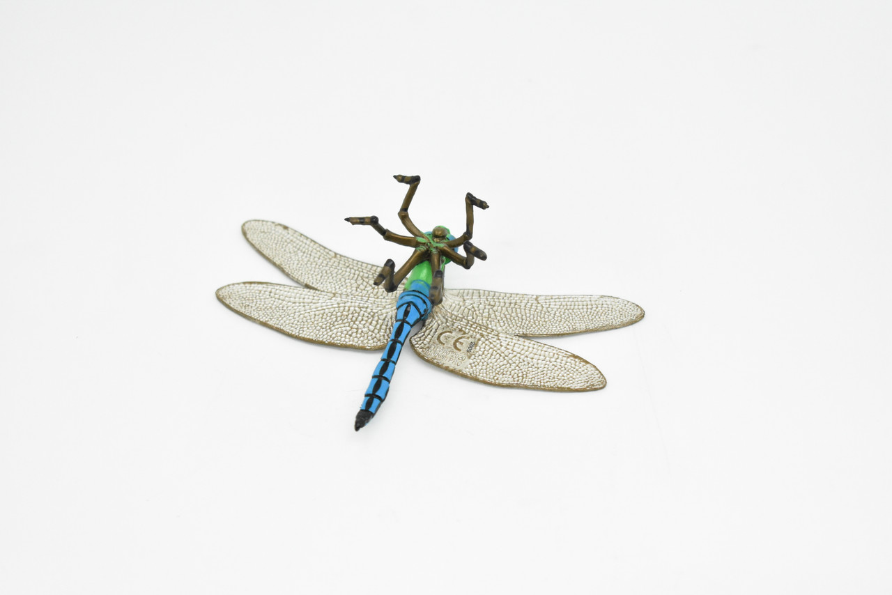 Dragonfly, Damsefly, Museum Quality Rubber Inscet, Educational, Realistic Hand Painted Figure, Lifelike Figurine, Replica, Gift,      4"      CWG251 B240