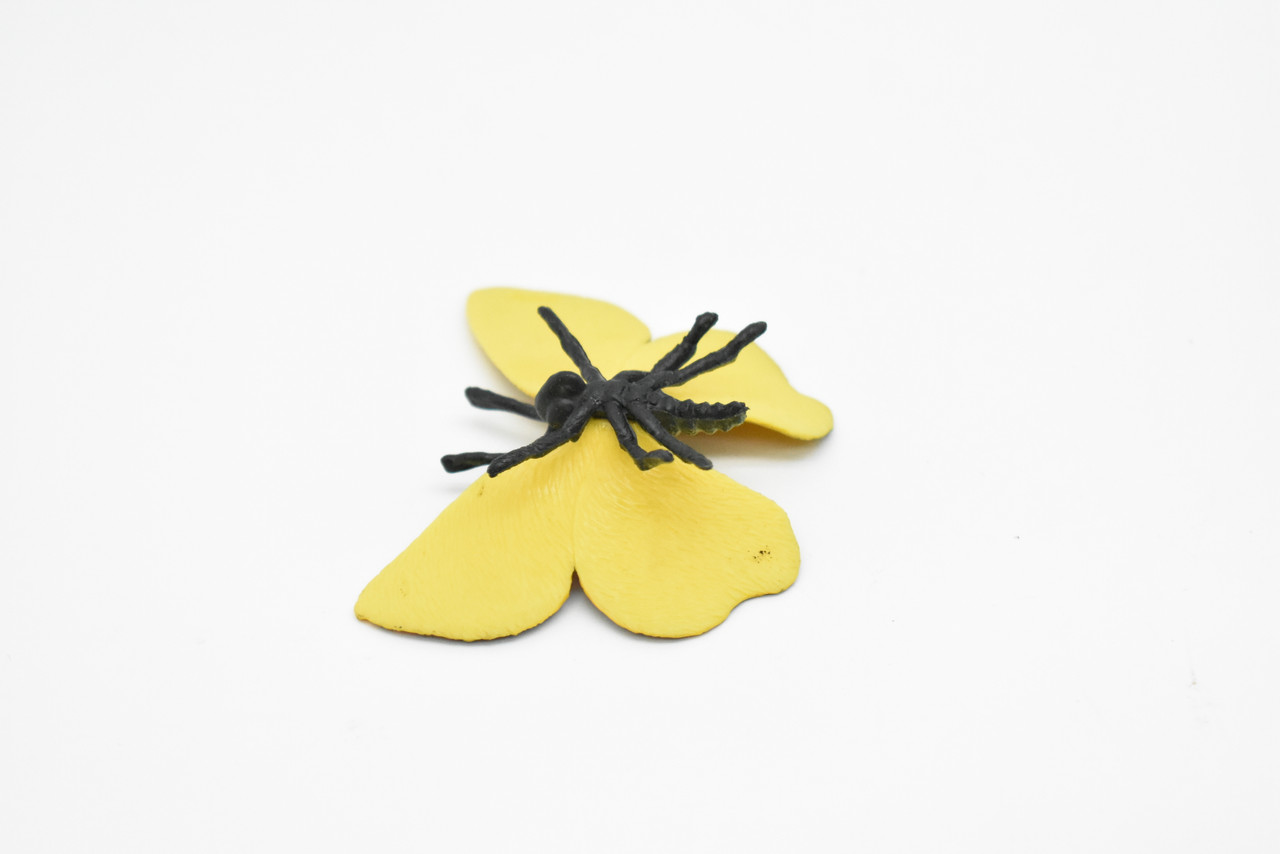 Butterfly, Yellow, Very Nice Rubber Reproduction    2"     F4470 B46