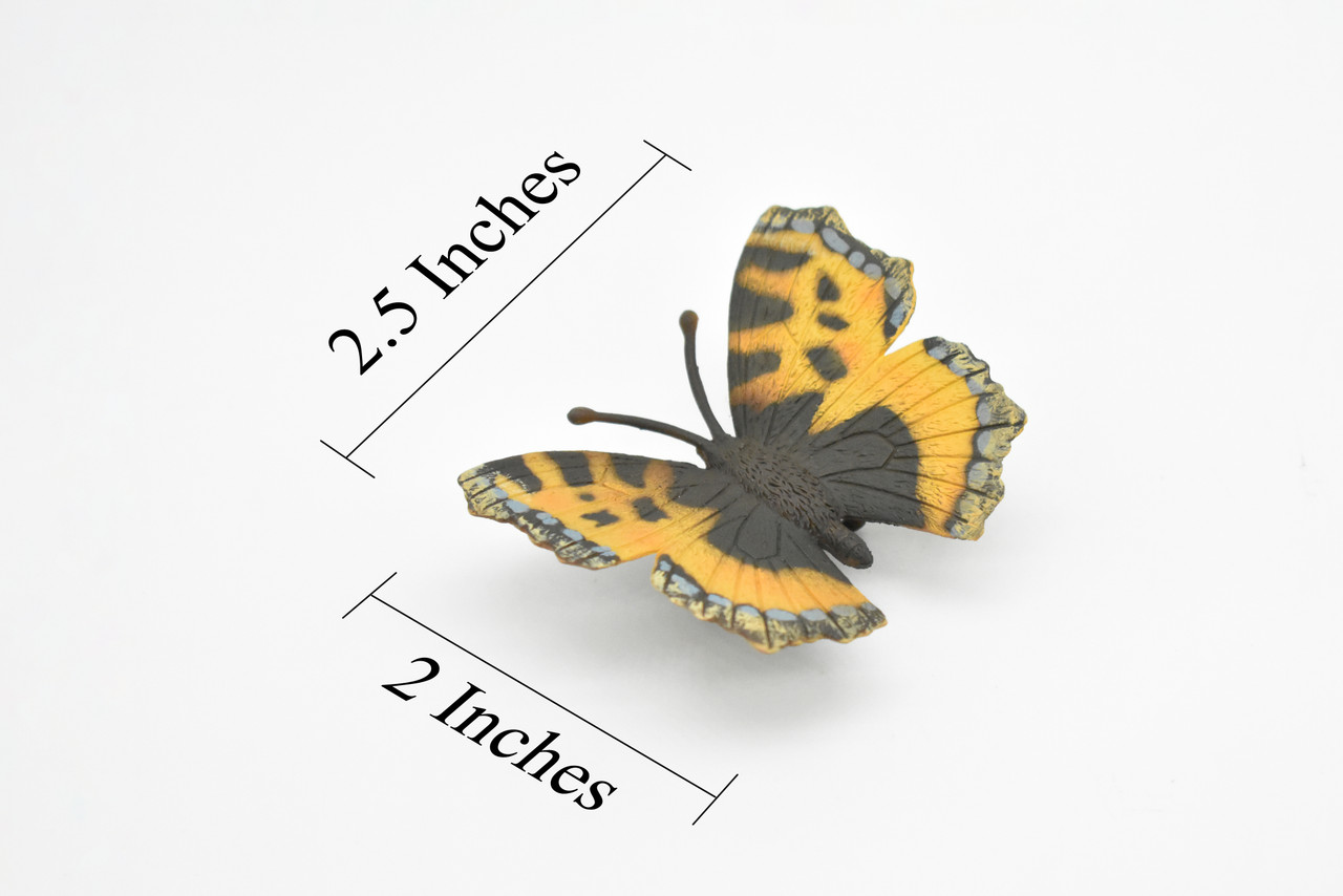 Tortoiseshell Butterfly,  Museum Quality Plastic Reproduction Hand Painted      2.5"    F8019 B115