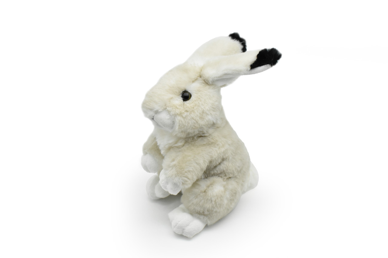 Rabbit, Hare, Stuffed Animal, Educational, Plush Toy, Kids, Realistic Figure, Lifelike Model, Replica, Gift,     9"      CWG282 BB47