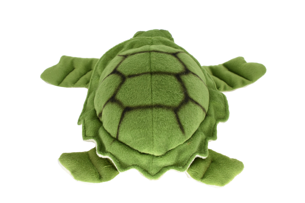 Sea Turtle, Stuffed Animal, Educational, Plush Toy, Kids, Reptile, Realistic Figure, Lifelike Model, Replica, Gift,       12"      F2427 BB52