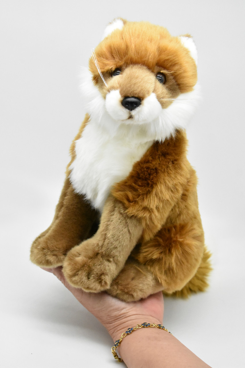 Fox Red, Realistic, Lifelike, Stuffed, Soft, Toy, Educational, Animal, Kids, Gift, Very Nice Plush Animal       12"    F4502 BB51