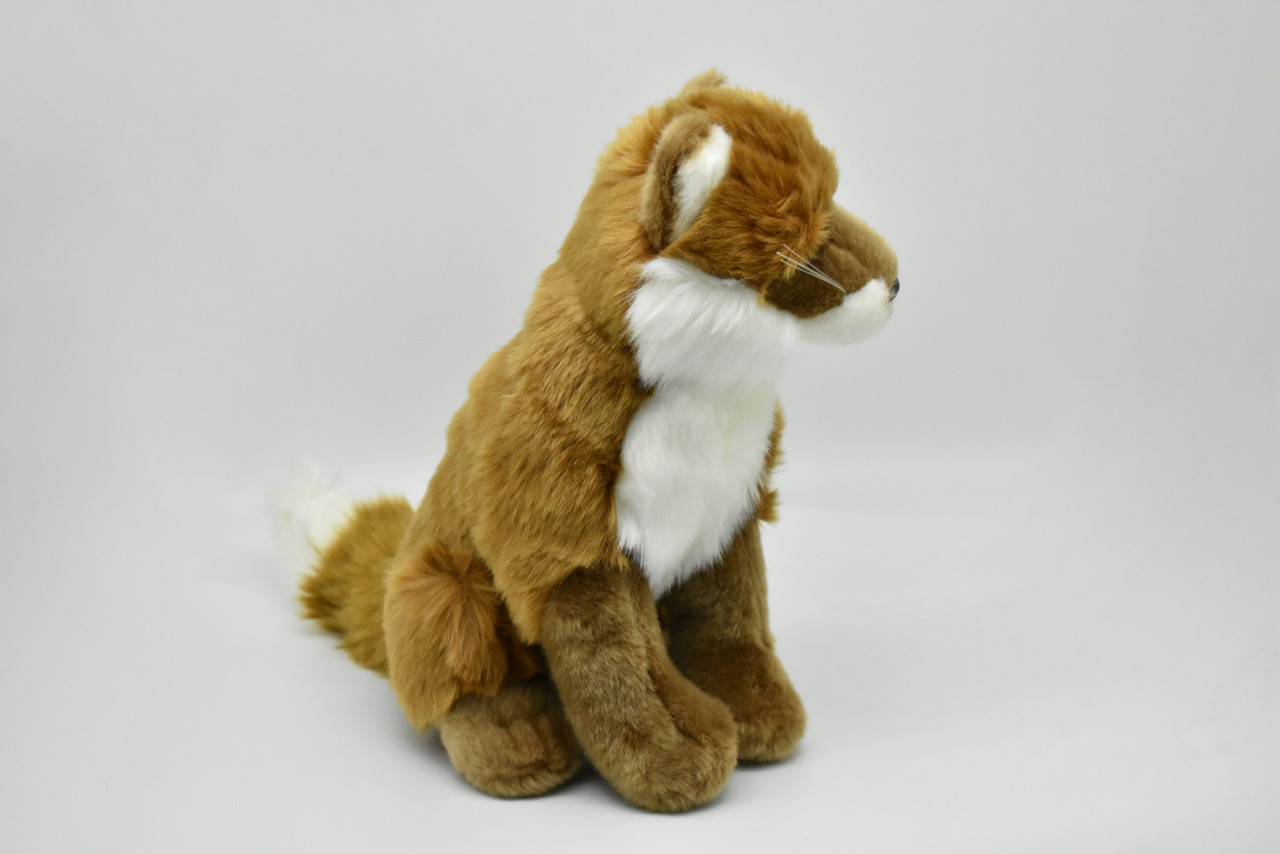 Fox Plush Toy, Realistic Stuffed Animal, Red, Lifelike, Stuffed, Soft, Toy, Educational, Kids, Gift          12"      F4502 BB51
