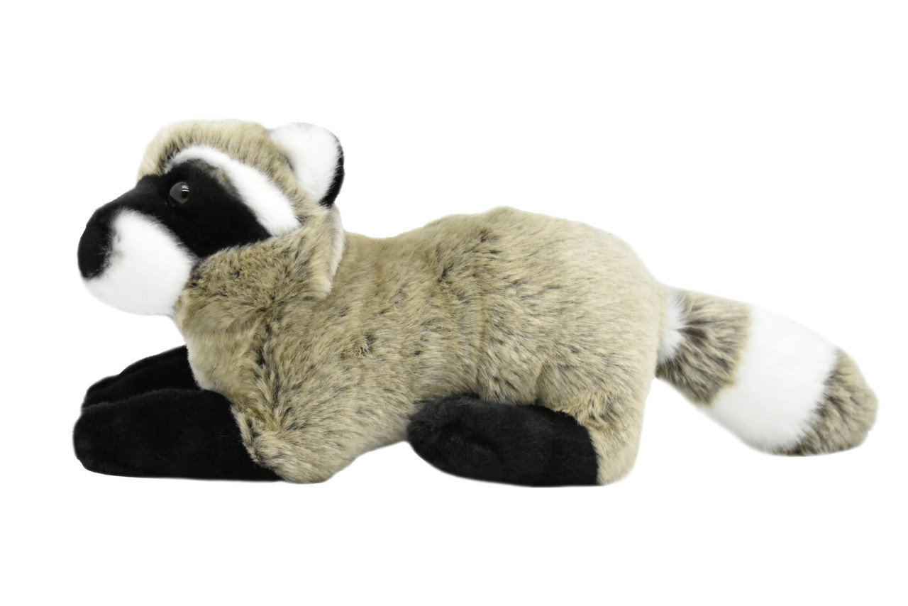 Raccoon, Very Nice Plush, Stuffed Animal, Educational, Toy, Kids, Realistic Figure, Lifelike Model, Replica, Gift,       11"