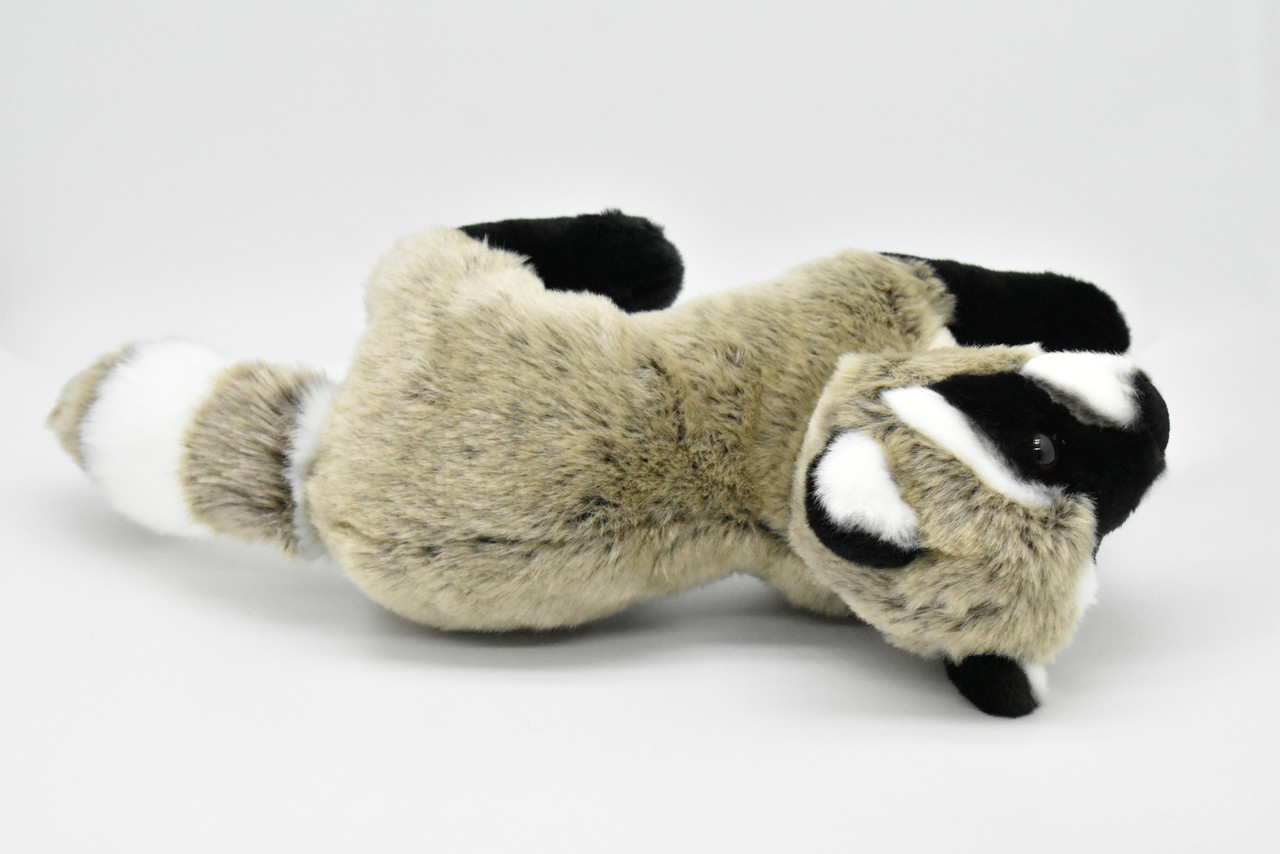 Raccoon, Realistic, Lifelike, Stuffed, Soft, Toy, Educational, Animal, Kids, Gift, Very Nice Plush Animal       11"         F4504 BB51