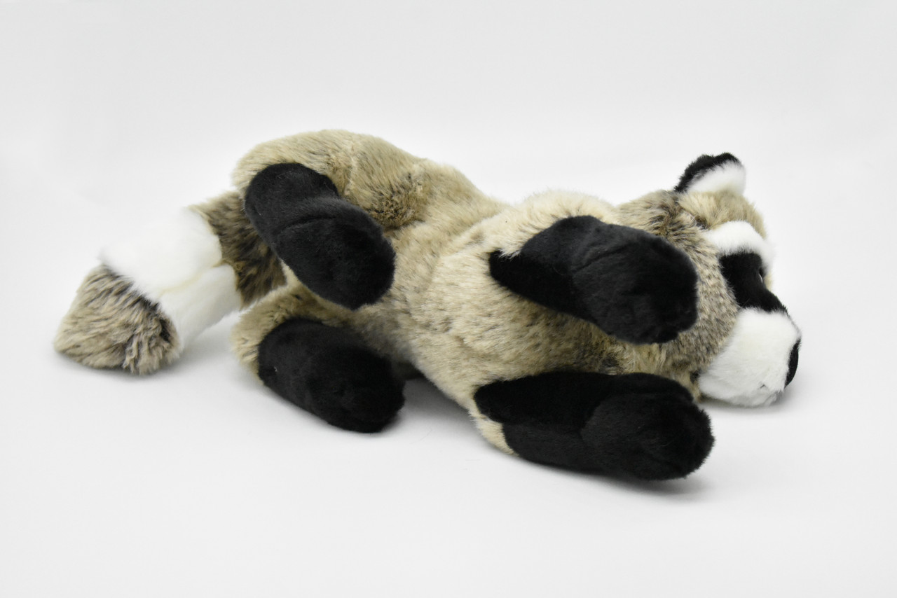 Raccoon, Realistic, Lifelike, Stuffed, Soft, Toy, Educational, Animal, Kids, Gift, Very Nice Plush Animal       11"         F4504 BB51