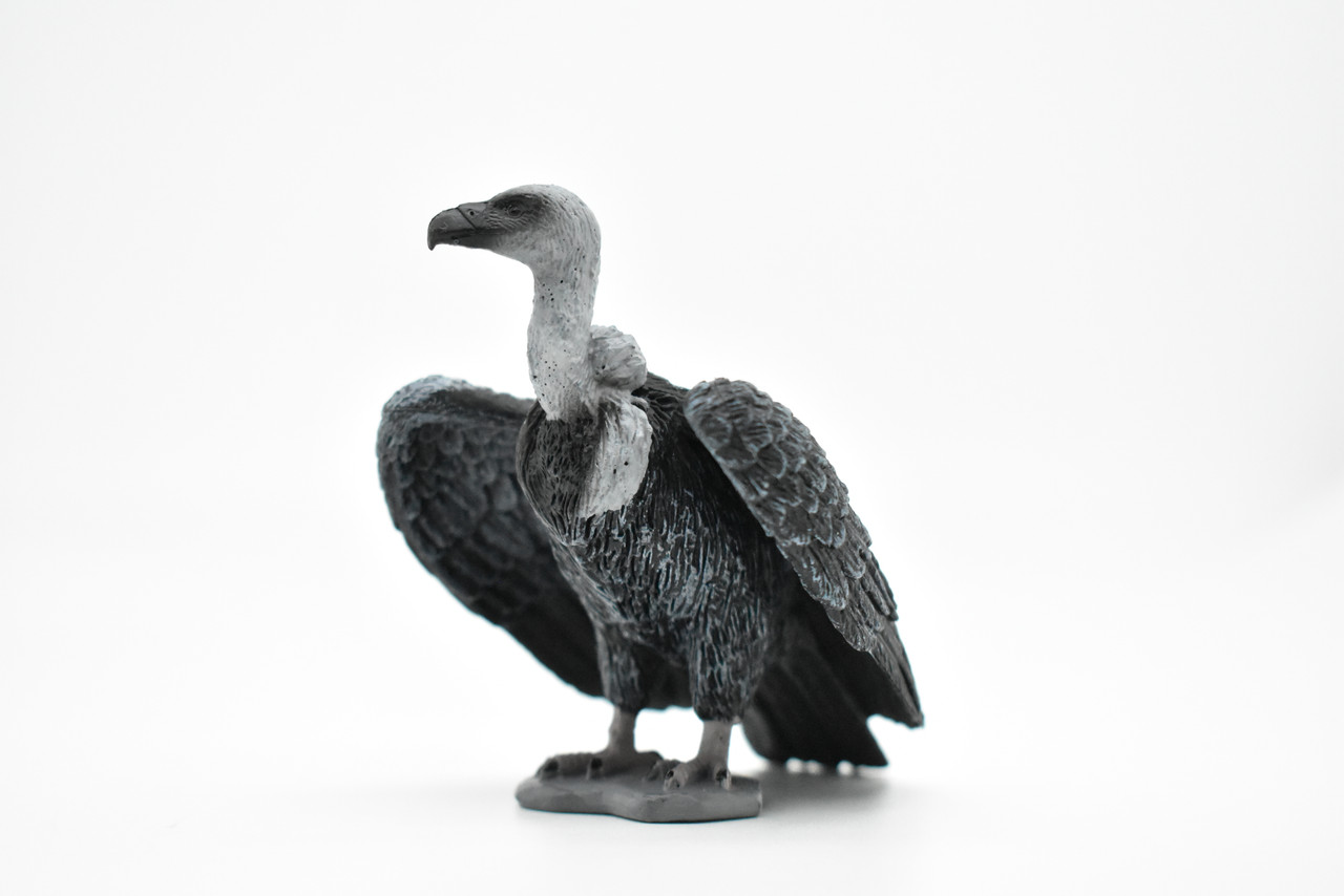 Vulture, Griffon, Museum Quality Plastic Toy Hand Painted Model      3 1/2"