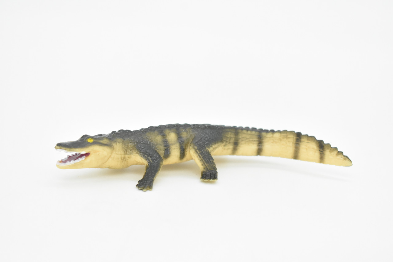 Crocodile, Learn the Crocodile Life Cycle, Very Nice Plastic Figure, Model, Realistic Replica, Educational, Figurine, Animal, Life Like, 4 Stages,   4"   CH07 B231