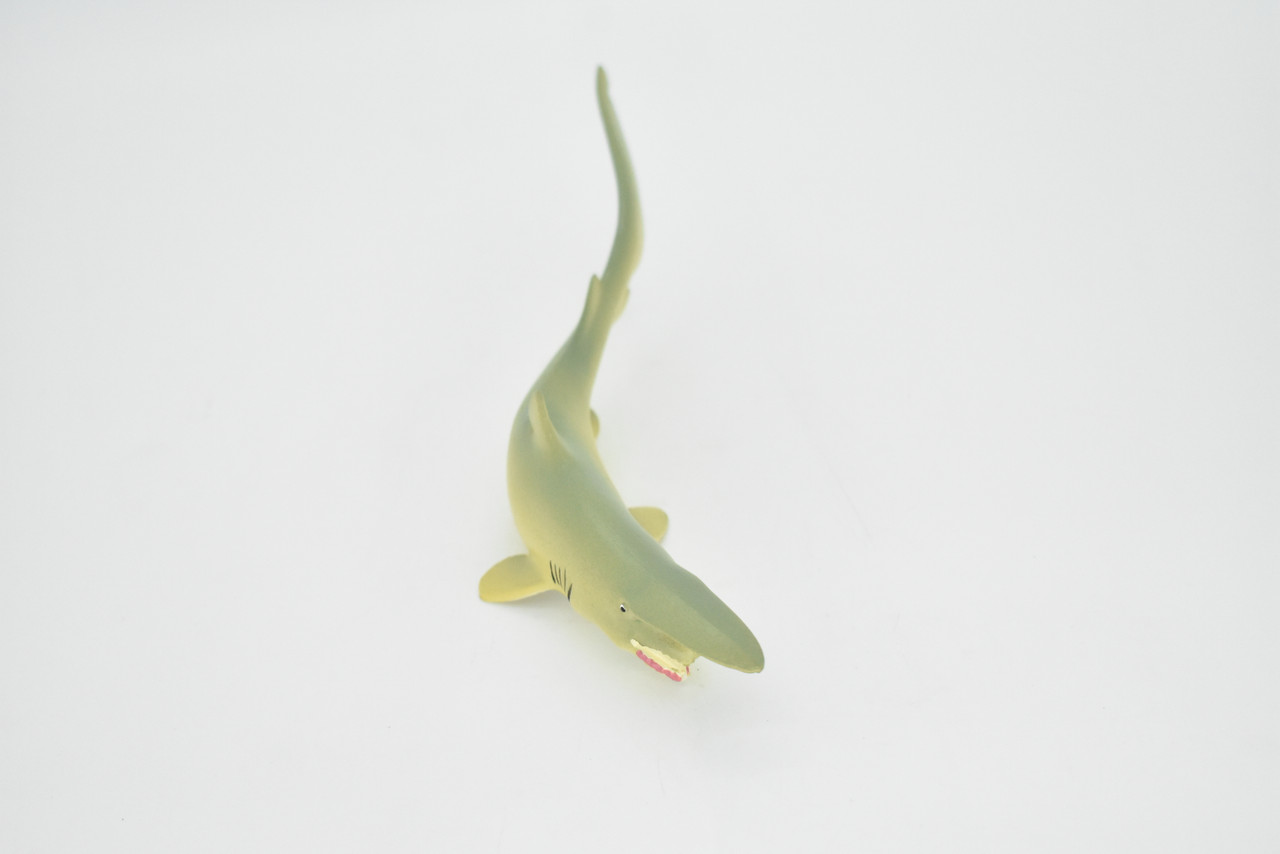 Goblin Shark, Very Realistic Rubber Figure, Model, Educational, Animal, Hand Painted Figurines,    7"     CH023 BB72