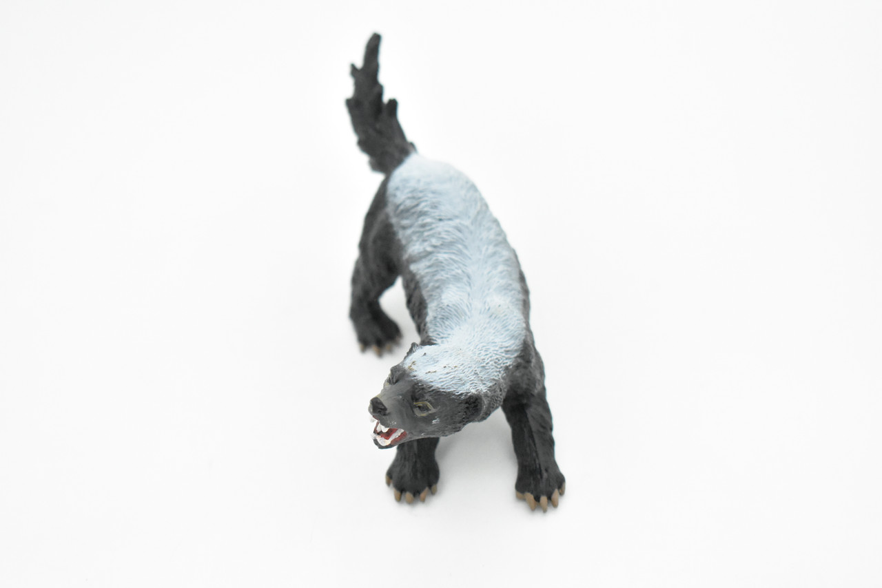 Honey Badger - Hand-Painted, Lifelike 4.5 Model Figure - Fun Educational  Wildlife Toy for Boys, Girls & Kids Ages 3+