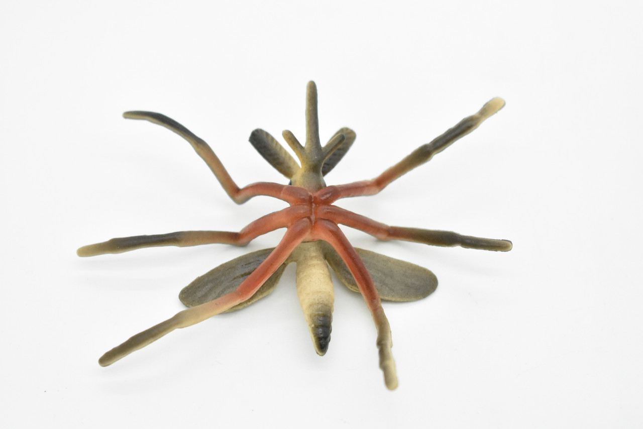 Mosquito, Insect, Very Nice Rubber Figure, Educational, Hand Painted, Rubber Insect, Figure, Diorama Model, Realistic, Kids, Toys, 3 Inches.