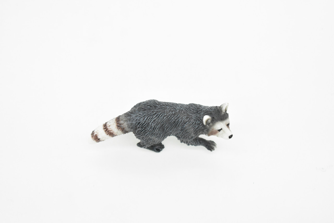 Raccoon Toy, Very Realistic Rubber Figure, Model, Educational, Animal, Hand  Painted Figurines, 3