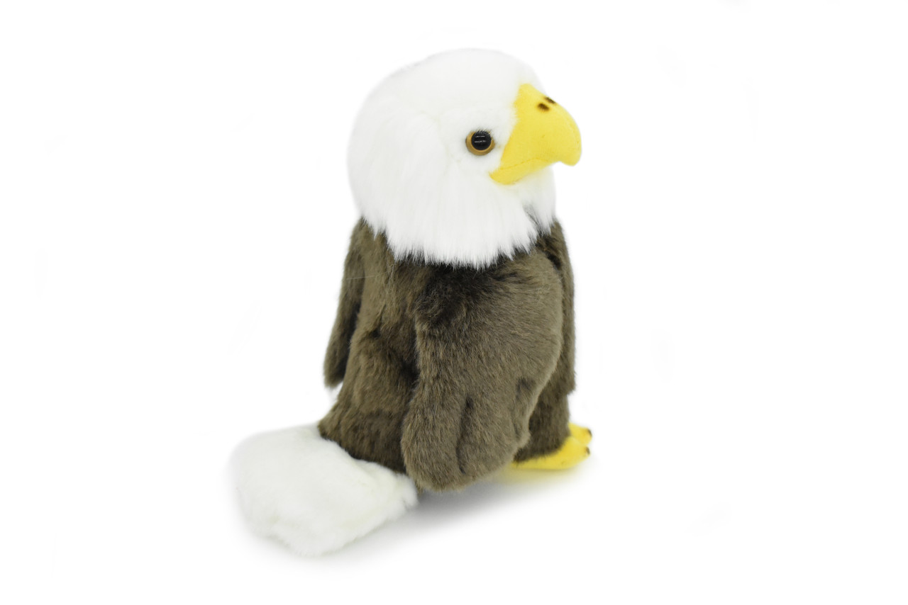 Bald Eagle, Bird, Realistic, Lifelike, Stuffed, Bird, Soft, Toy, Educational, Animal, Kids, Gift, Very Nice Plush Animal     8"