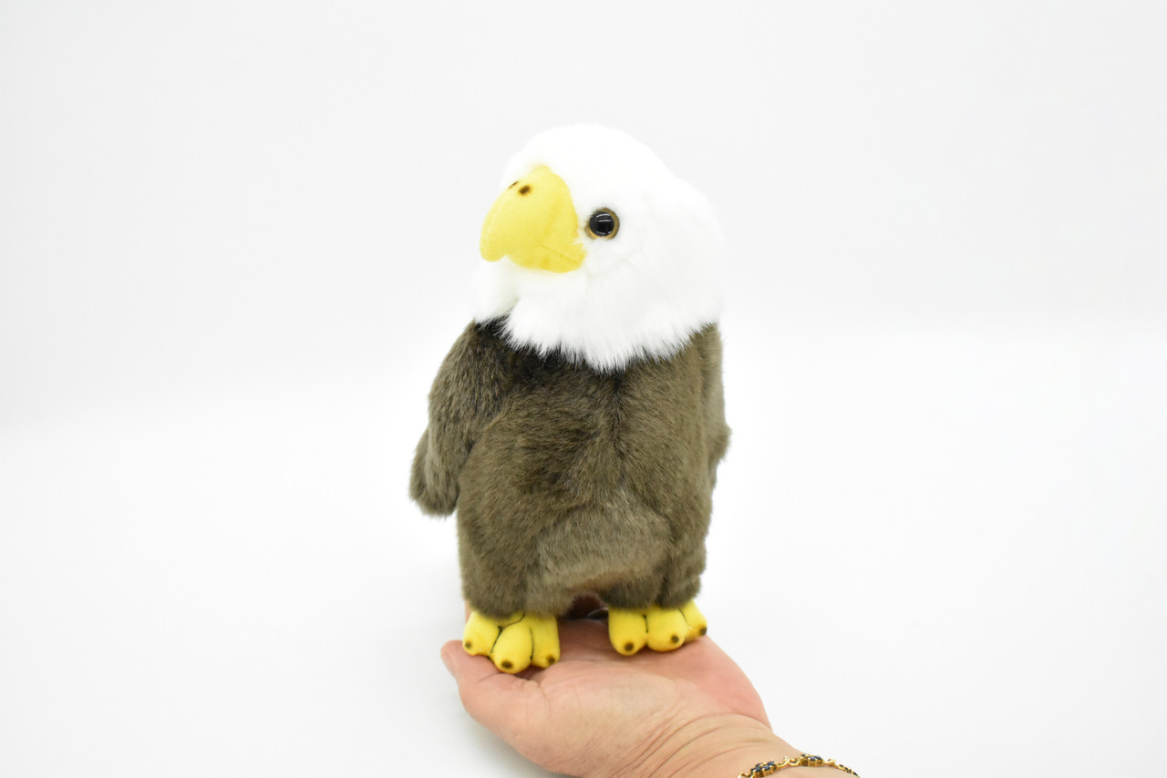 Bald Eagle, Bird, Realistic, Lifelike, Stuffed, Bird, Soft, Toy, Educational, Animal, Kids, Gift, Very Nice Plush Animal     8"