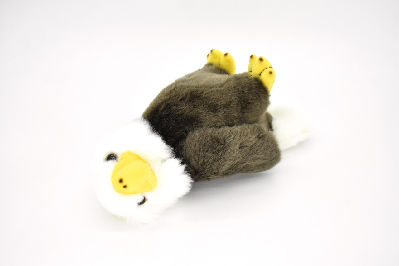 Bald Eagle Plush Toy, Realistic Stuffed Animal, Bird, Lifelike, Stuffed Bird, Soft, Toy, Educational, Kids, Gift, Soft Plush Bird     8"           F4005 BB8    