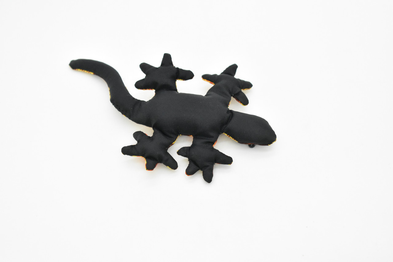 Gecko, Lizard, Reptiles, Orange, Hand Made, Thailand Sand Creatures, Toy, Paper Weight, Bean Bag, Cornhole     3"    TH9 BB67