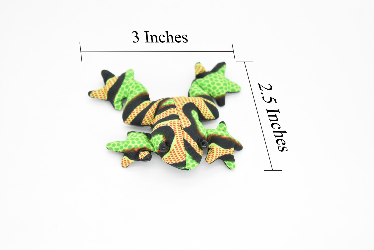 Frog, Amphibians, Green,  Hand Made, Thailand Sand Creatures, Toy, Paper Weight, Bean Bag, Cornhole, Game,      3"   TH14 BB68