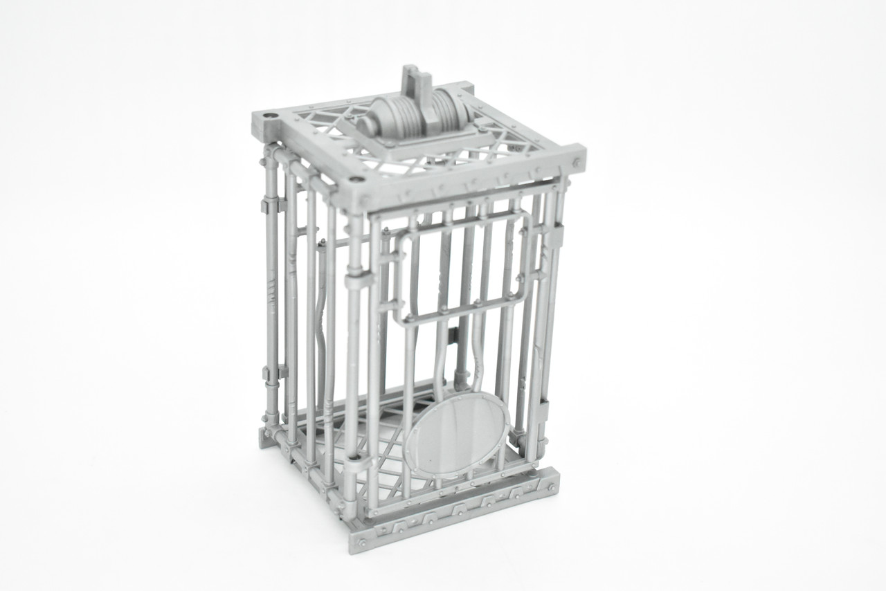 Shark Cage, High Quality, Plastic, Realistic, Model, Replica, Design, Divers, Diving, Toy, Kids, Educational, Gift,       5"       RI01 B250