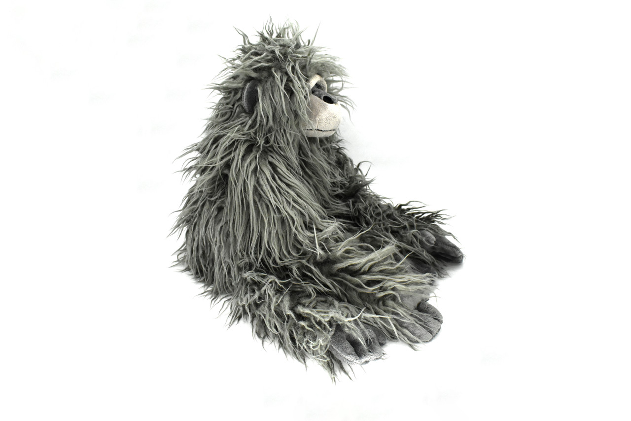 Gorilla, Grey, Shaggy, Heirloom,  Very Nice Plush Animal ,      14"   RI04 B251