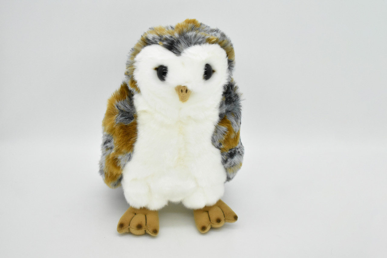 Barn Owl, Bird, Realistic, Lifelike, Stuffed, Bird, Soft, Toy, Educational, Animal, Kids, Gift, Very Nice Plush Animal         10"        F4011 BB10 