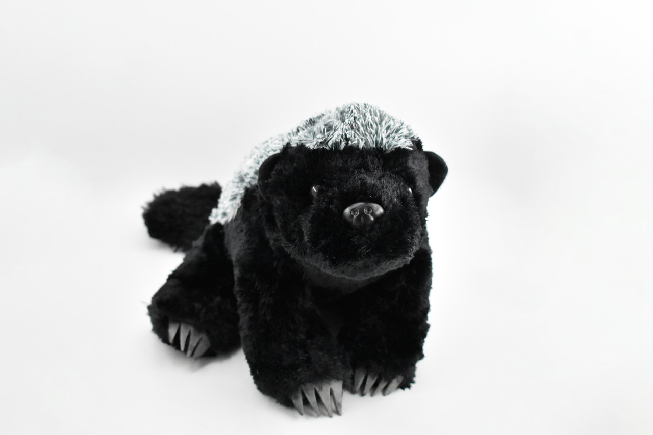 Honey Badger, Ratel, Mellivora capensis, High Quality Plush Animal, Life  Like, 17 WR01B216