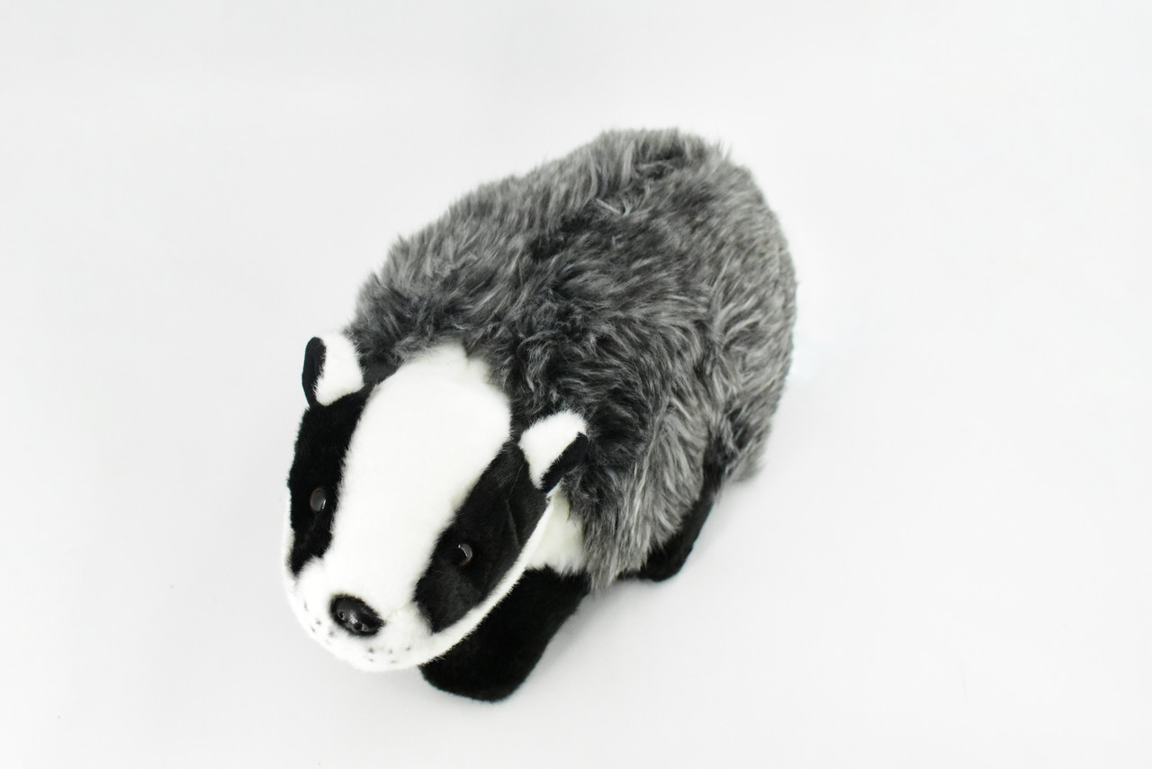 Badger, Realistic, Lifelike, Stuffed, Soft, Toy, Educational, Animal, Kids, Gift, Very Nice Plush Animal   12"   F4505 BB51