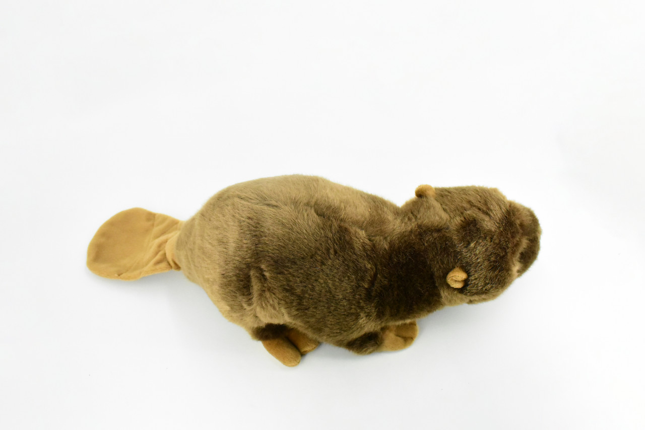 Beaver, Castor, Realistic, Lifelike, Stuffed, Soft, Toy, Educational, Animal, Kids, Gift, Very Nice Plush Animal    11"   F4503 BB51