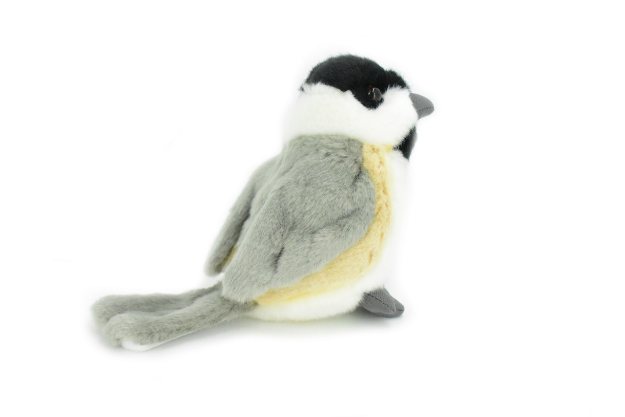 stuffed chickadee