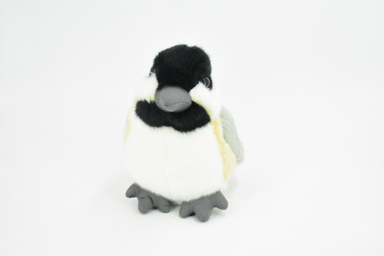 Chickadee, Bird, Realistic, Lifelike, Stuffed, Bird, Soft, Toy, Educational, Animal, Kids, Gift, Very Nice Plush Animal       6"