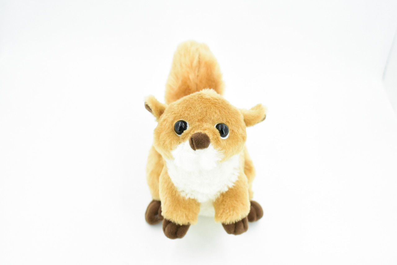 Squirrel, Brown, Realistic, Lifelike, Stuffed, Soft, Toy, Educational, Animal, Kids, Gift, Very Nice Plush Animal    10"   F4322 B390