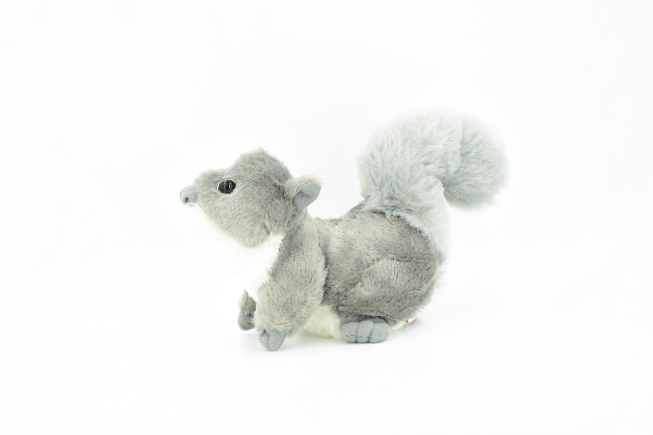 Squirrel, Gray, Realistic, Lifelike, Stuffed, Soft, Toy, Educational, Animal, Kids, Gift, Very Nice Plush Animal     10"     F3470 B391