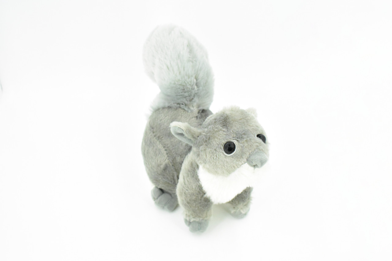 Squirrel, Gray, Realistic, Lifelike, Stuffed, Soft, Toy, Educational, Animal, Kids, Gift, Very Nice Plush Animal     10"     F3470 B391