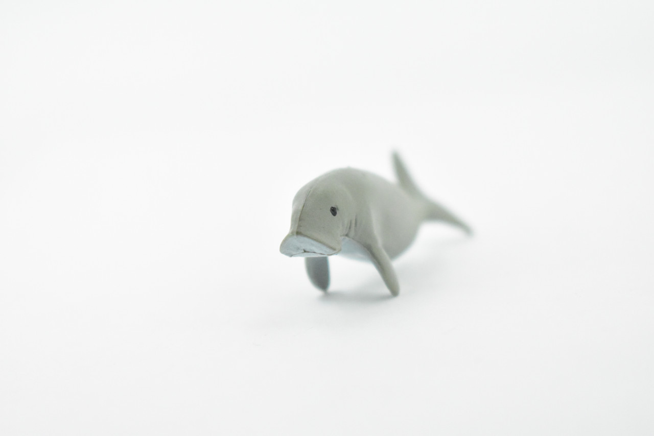 Manatee, Sea Cow, Ocean, Dugongs, Marine Mammal, Hand Painted, Rubber Animal, Realistic Toy Figure, Diorama Model, Kids, Educational, 2 Inches. 