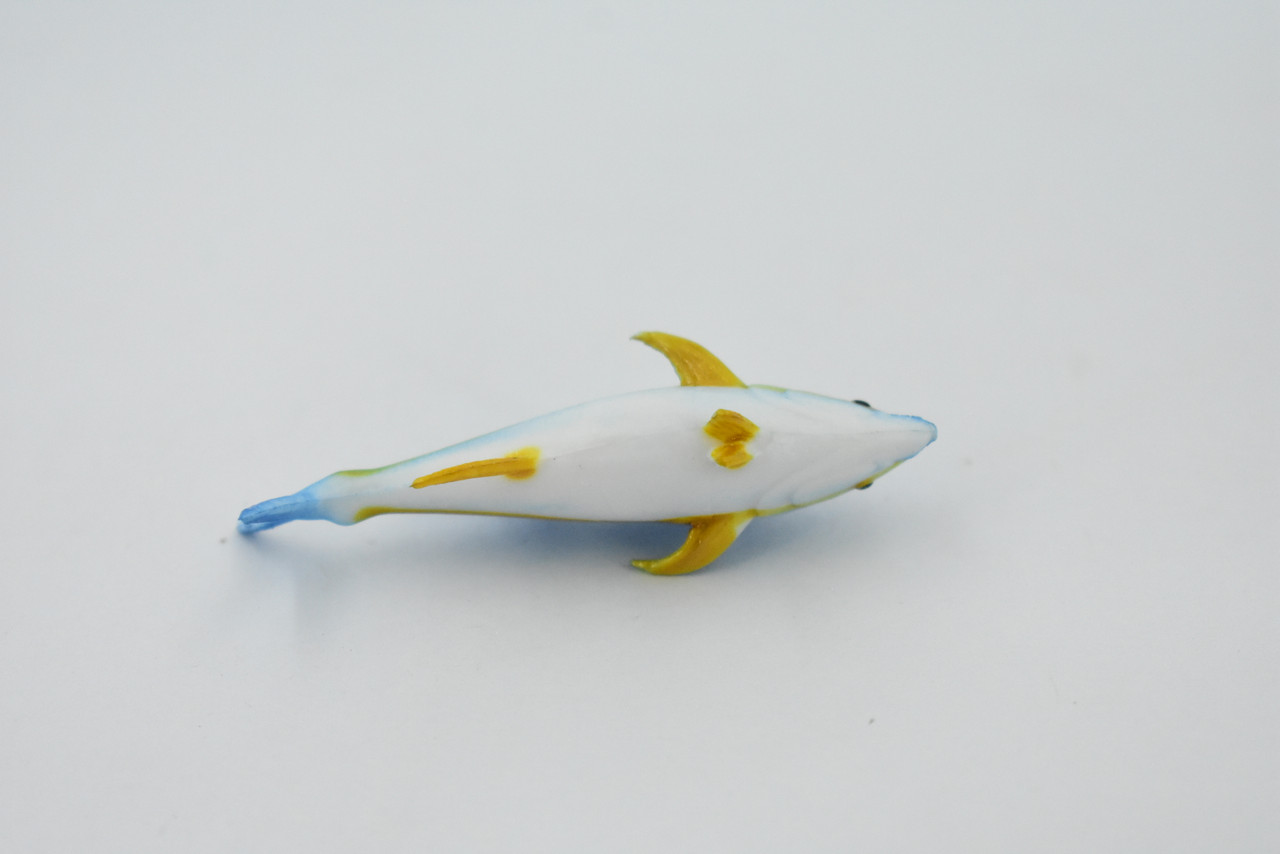 Bluefin Tuna, Rubber Fish, Realistic Toy Figure, Model, Replica, Kids, Hand Painted, Educational, Gift,          2 1/2"      CH438 BB109