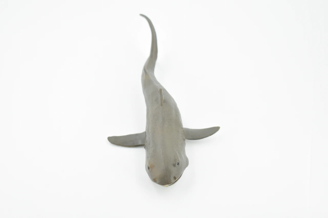 Megamouth Shark, Museum Quality, Educational, Rubber Fish, Hand Painted, Realistic Toy Figure, Diorama Model, Kids, Educational, 6 1/2 Inches.