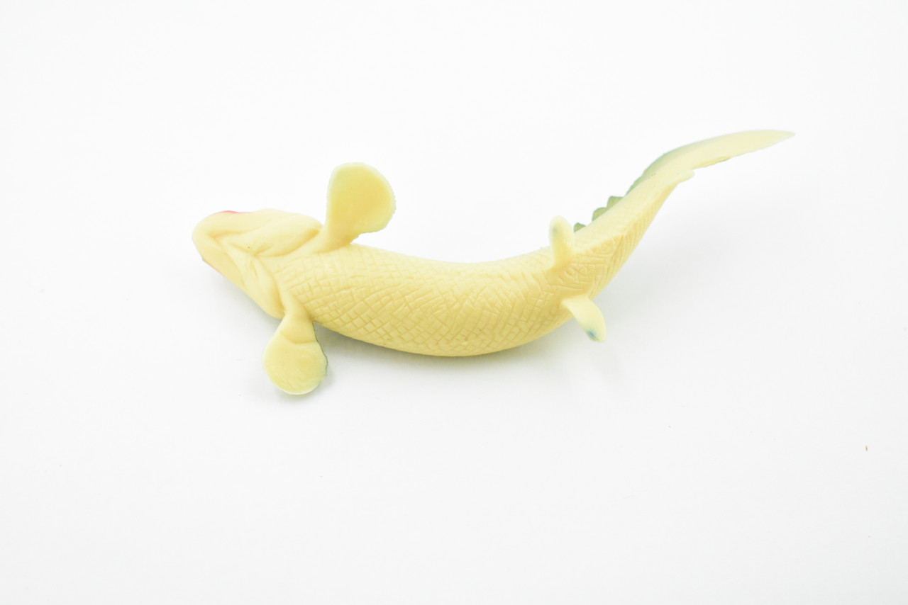 Polypterus, Bichirs, Ropefish, Museum Quality, Rubber Fish, Hand Painted, Realistic Toy Figure, Model, Replica, Kids, Educational, Gift,      4 1/2"      CH183 BB113