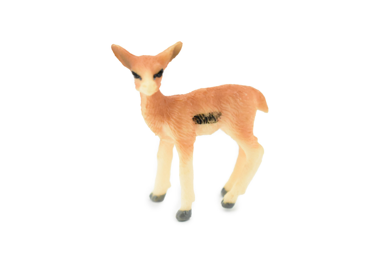 Gazelle, Baby, Antelope, Rubber Animal, Realistic Toy Figure, Model, Replica, Kids, Hand Painted, Educational, Gift,       2"     CH455 BB114