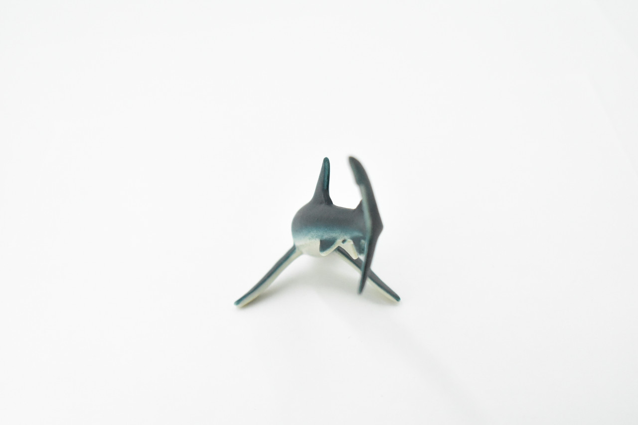 Blue Shark, Blue pointer, Museum Quality, Hand Painted, Educational, Rubber Fish, Diorama Model, Replica, Realistic Toy Figure, Kids,  5 Inches. 