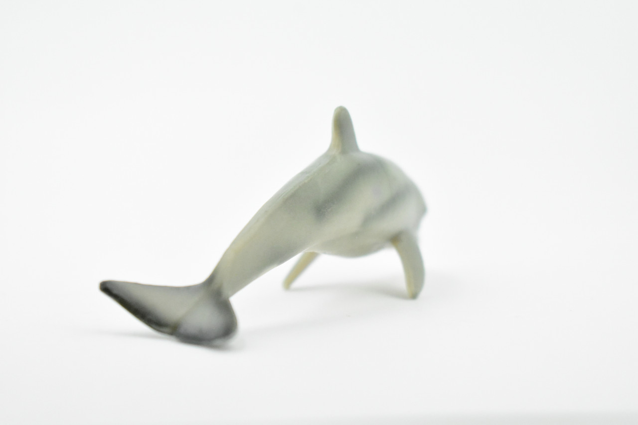 Dolphin, Bottlenose, Baby, Calf, Museum Quality, Hand Painted, Rubber Fish, Realistic Toy Figure, Model, Replica, Kids, Educational, Gift,      4"    CH203 BB117