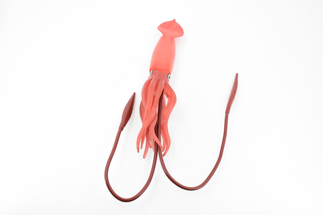 Squid, Giant, Architeuthis dux, Museum Quality, Rubber Animal, Hand Painted, Realistic Toy Figure, Model, Replica, Kids, Educational, Gift,       18"      CH235 BB120