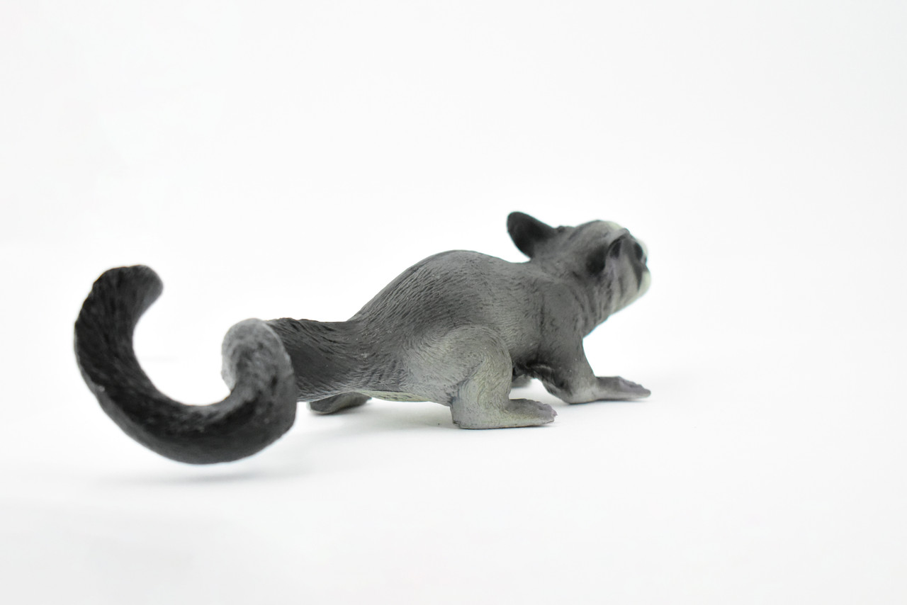 Sugar Glider, Flying Squirrel, Gliding Possum, Museum Quality, Hand Painted, Rubber, Realistic, Diorama Model, Replica, Kids, Educational,  7 Inches.
