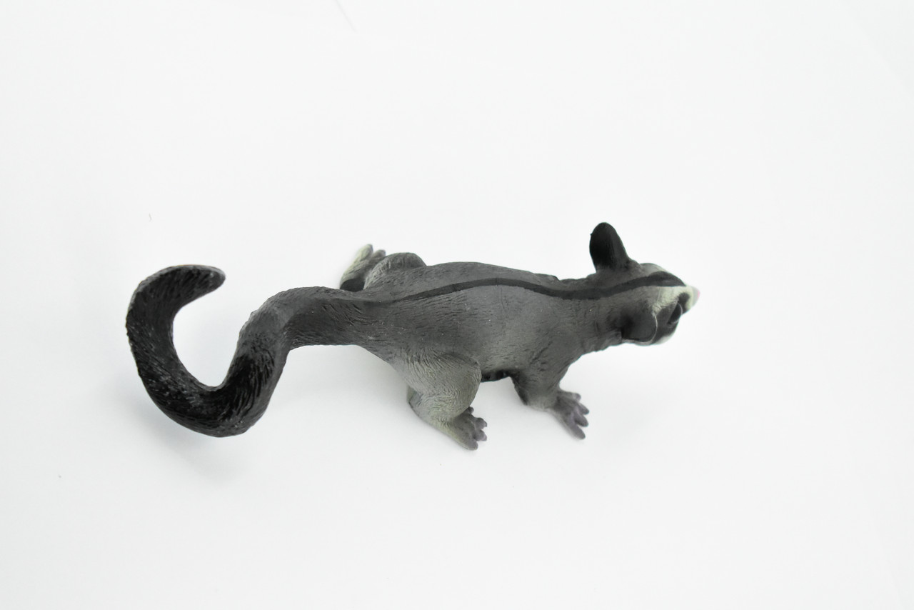 Sugar Glider, Flying Squirrel, Gliding Possum, Museum Quality, Hand Painted, Rubber, Realistic, Diorama Model, Replica, Kids, Educational,  7 Inches.